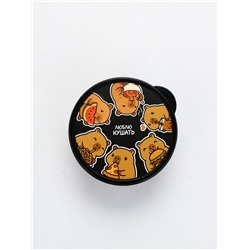 Ланч - бокс круглый «Люблю кушать», 500 мл