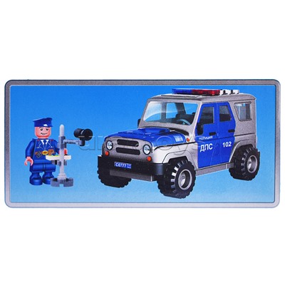 Конструктор Uaz Hunter ДПС, 51 дет.