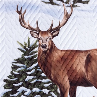 Покрывало «Этель» 2 сп Олени, 180×210 см
