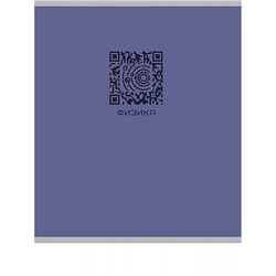 Тетрадь 48л "КЬЮАР-КОД" по физике 48-9938 Проф-Пресс