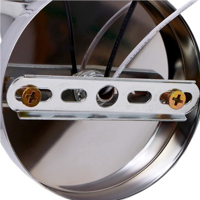 Бра с проводом 2571/1P, E27, 40 Вт, хром, 12×26 см