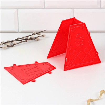 Форма для пасхи «Зайка», 11.5×11 см