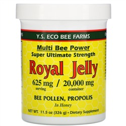 Y.S. Eco Bee Farms, Royal Jelly, 625 mg, 11.5 oz (326 g)