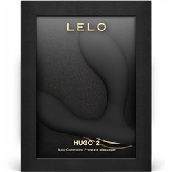 Черный вибростимулятор простаты Hugo 2