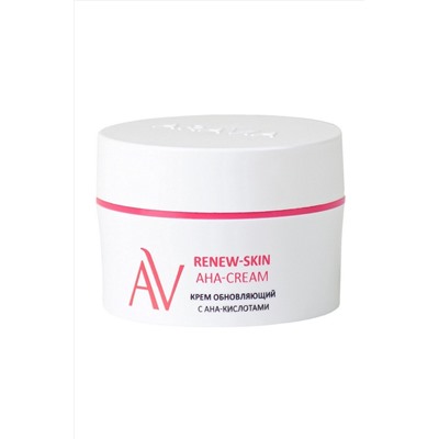 Aravia Laboratories Крем для лица обновляющий с АНА-кислотами / Renew-Skin AHA-Cream, 50 мл KRISTALLER, 1135604