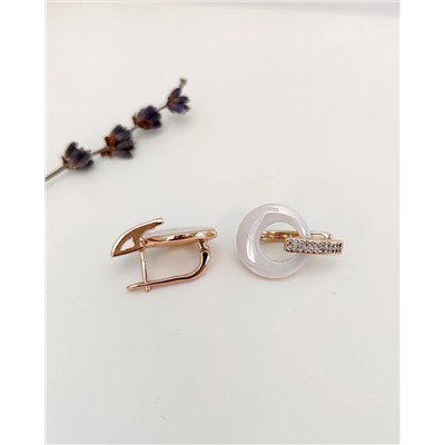 Серьги с керамикой