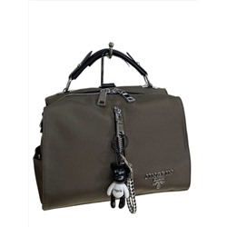 Женская сумка-рюкзак из текстиля, цвет хаки