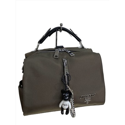 Женская сумка-рюкзак из текстиля, цвет хаки