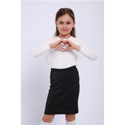 Юбка детская 80043 (Черный)