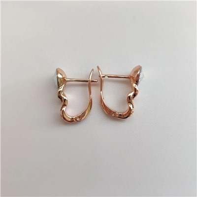 Серьги с кристаллами Swarovski