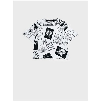 Фуфайка трикотажная для девочек (футболка)