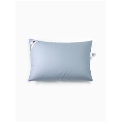 Подушка высокая «Belashoff. Стандарт-Н», 50×70 см, пух 30%, перо 70%, тик 100 %, голубая