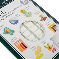 Клеящие подушечки Faber-Castell TACK-IT белые, 90 штук /упаковка, 50 г, блистер