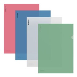 Папка-уголок (плотная)  А4 "Glossy Classic" 50155 ассорти ErichKrause