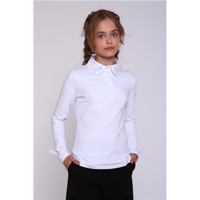 Блузка для девочки Севиль 13284 (Белый)