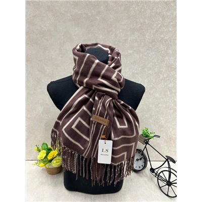 Мягкий палантин из кашемира мультицвет