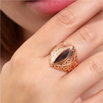 Кольцо 20 р ювелирная бижутерия коллекция "Дубай", покрытие позолота, арт.314.850-20