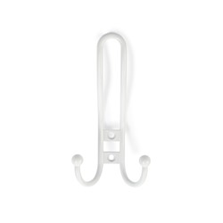 Крючок мебельный ТУНДРА TKT002 LIGHT, трехрожковый, белый