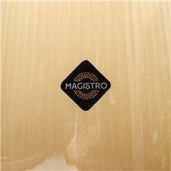 Стаканы Magistro «Иллюзия», 475 мл, 8×15 см, набор 6 шт., стекло, золотые