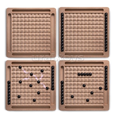 Игра настольная "Магнитное сражение" в коробке