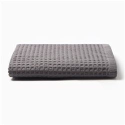 Полотенце вафельное LoveLife "Waffle gray" 50х100 см, 100% хл