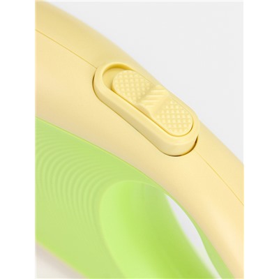 Рулетка - поводок для собак, лента 3 метра, зелёная