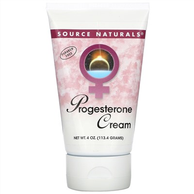 Source Naturals, крем с прогестероном, 113,4 г (4 унции)
