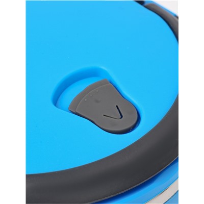 Ланч бокс Доляна «Доляна», 2 л, 14×26 см, сохраняет тепло 3 ч, нержавеющая сталь, синий