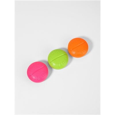 Таблетница «Pill Box», d = 6,5 см, 4 секции, цвет МИКС