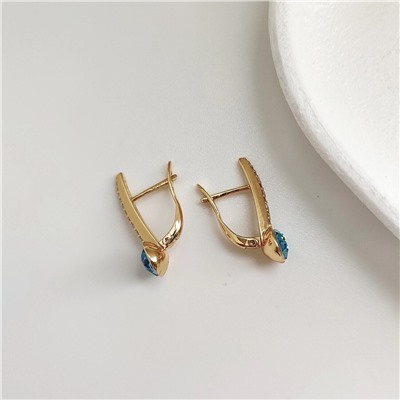 Серьги с кристаллами Swarovski