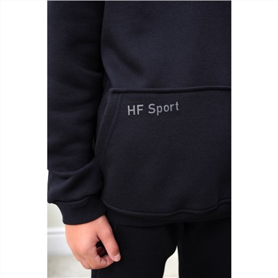 Теплый детский костюм из футера трехнитки с начесом Happyfox