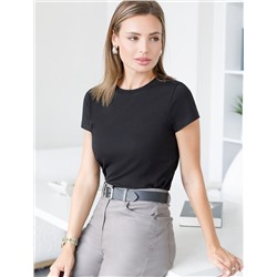 Футболка из премиального хлопка с эластаном