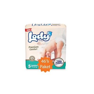 Lody Baby Подгузники 5 Junior 11-25кг 46шт