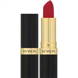 Revlon, Помада Super Lustrous, кремовая, оттенок 740 «Уверенный красный», 4,2 г