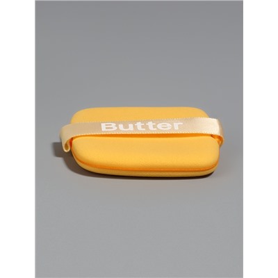 Спонжи для макияжа, в футляре, 2 шт., жёлтые