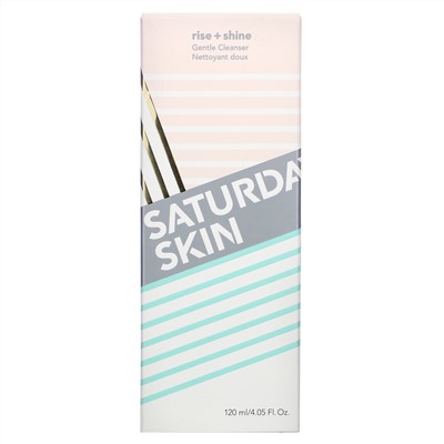 Saturday Skin, Rise + Shine, Gentle Cleanser,  4.05 fl oz (120 ml)