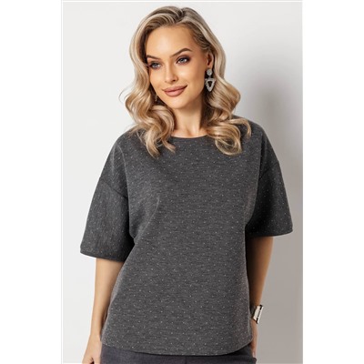 Блузка женская  4483/10/Серый, блеск