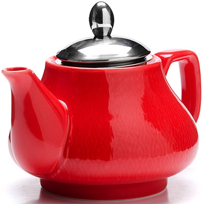 26592 Заварочный чайник КРАСНЫЙ 750мл LR (х24)