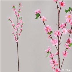 Цветок искусственный Сакура 118 см / WP-6 /уп 5/50/600/розовая