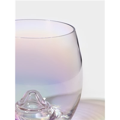 Стакан «Капля», 400 мл, стекло, перламутровый