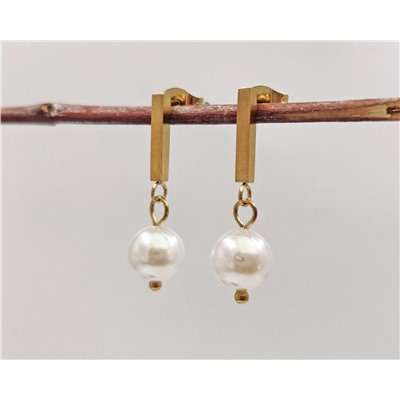 Серьги из стали