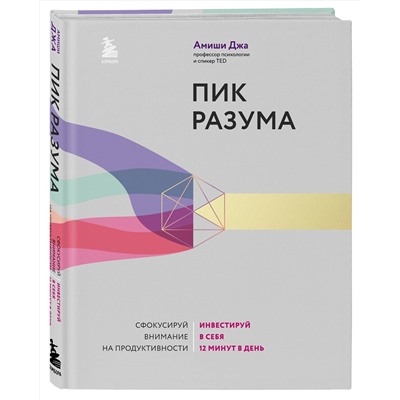 Эксмо Амиши Джа "Пик разума. Сфокусируй внимание на продуктивности. Инвестируй в себя 12 минут в день"