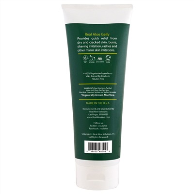 Real Aloe, Гель без запаха, 8 унций (230 мл)