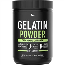 Sports Research, Gelatin Powder, Unflavored, 16 oz (454 g)