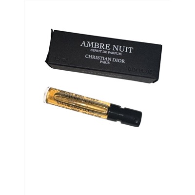 CHRISTIAN DIOR AMBRE NUIT ESPRIT DE PARFUM 1.2ml parfume пробник