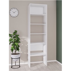 Стеллаж модульной гардеробной системы «Модус», 2090×600×420 мм, цвет белый