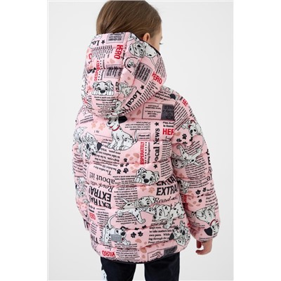 Куртка текстильная с полиуретановым покрытием для девочек PLAYTODAY, 1242842