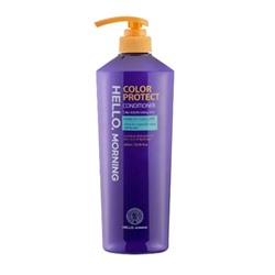 Hello Morning Кондиционер для окрашенных волос Защита цвета 600мл Hair Conditioner Color Protect