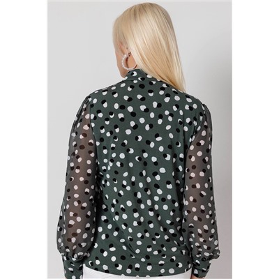 Блузка женская  7080/12/Оливковый