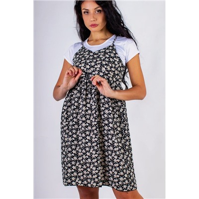 Сарафан с кокеткой+Футболка арт. 8686 НАТАЛИ, 1113943